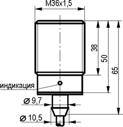 Габариты ISB AF9A-32P-12-LZ-C